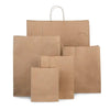 Twisted Handles Brown Bag XL 250 Units